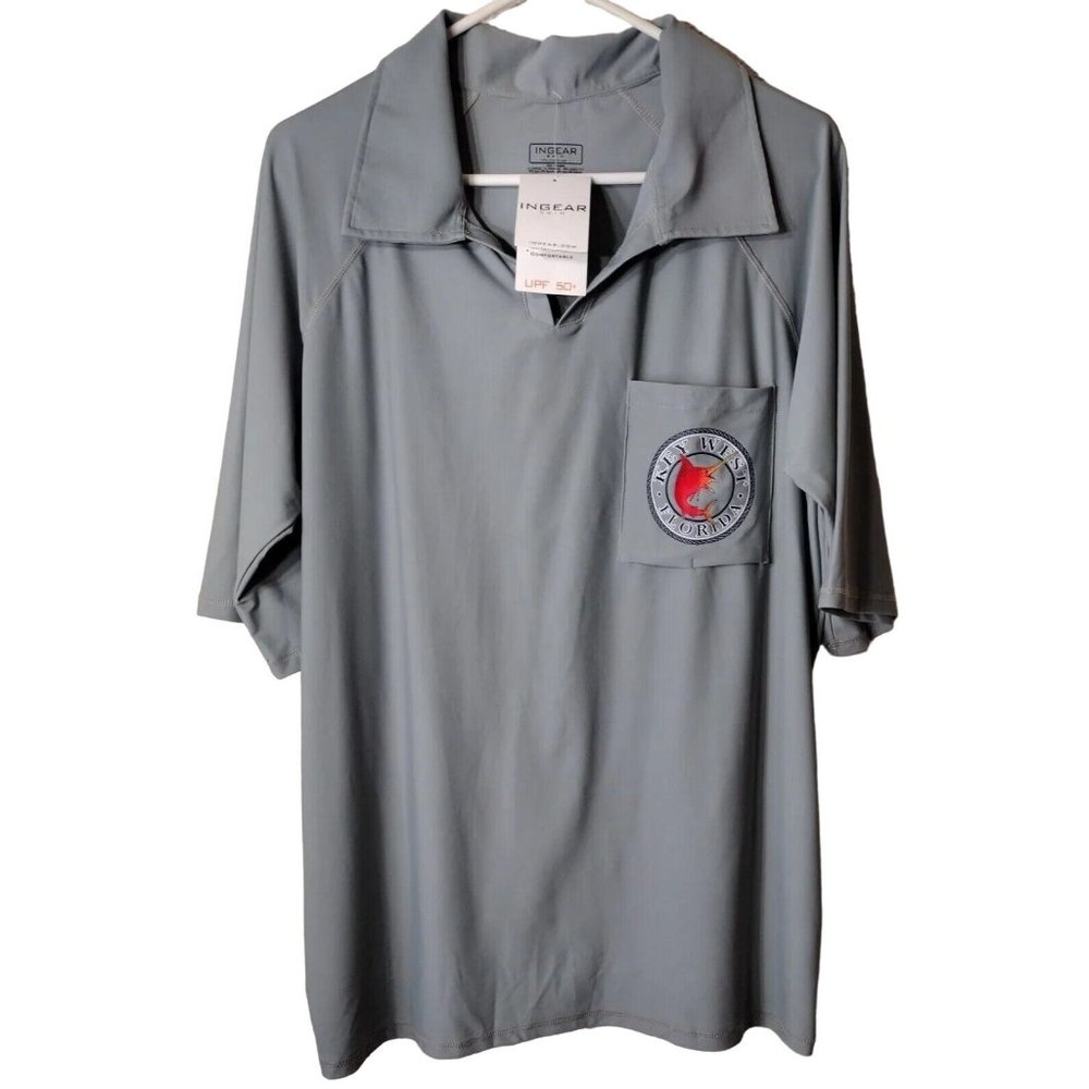 Ingear Swim Shirt Mens XL Relaxed Fit UPF 50 Plus
